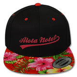 Alota Note$ Ballpark Premium Printed Brim Snapback