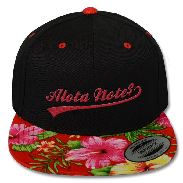 Alota Note$ Ballpark Premium Printed Brim Snapback