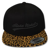 Alota Note$ Ballpark Premium Printed Brim Snapback