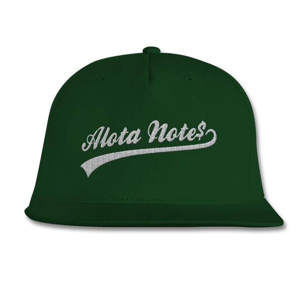 Alota Note$ Ballpark Snapback Cap (Solid, 8 colors)