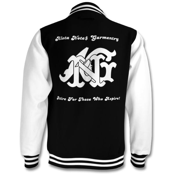 ANG Monogram 2Tone Varsity Jacket