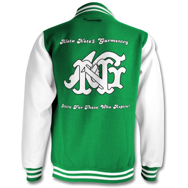 ANG Monogram 2Tone Varsity Jacket