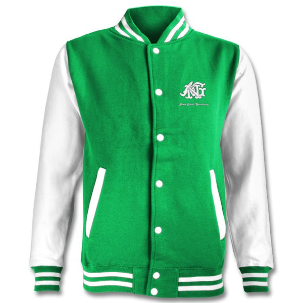 ANG Monogram 2Tone Varsity Jacket