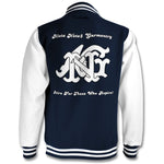 ANG Monogram 2Tone Varsity Jacket