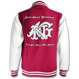 ANG Monogram 2Tone Varsity Jacket