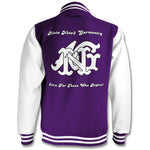 ANG Monogram 2Tone Varsity Jacket