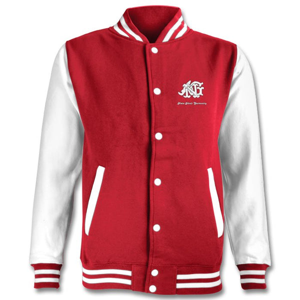 ANG Monogram 2Tone Varsity Jacket