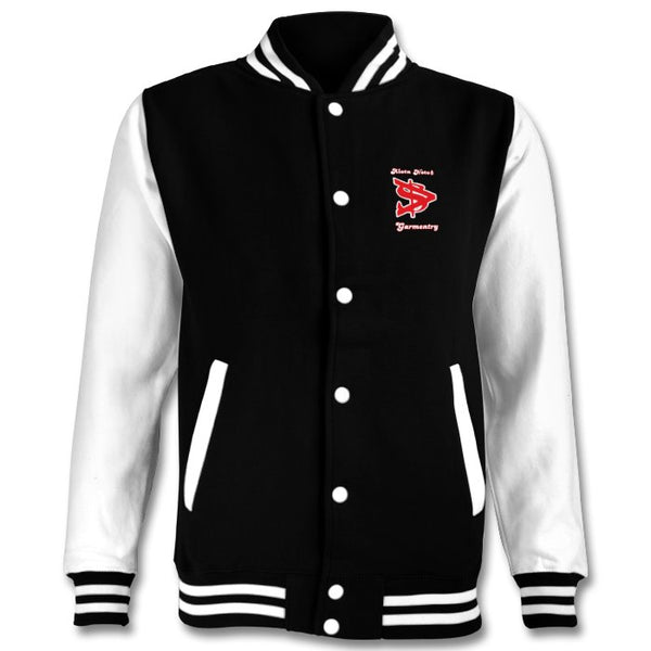 Alota Note$ Lettermark 2tone Bomber Back