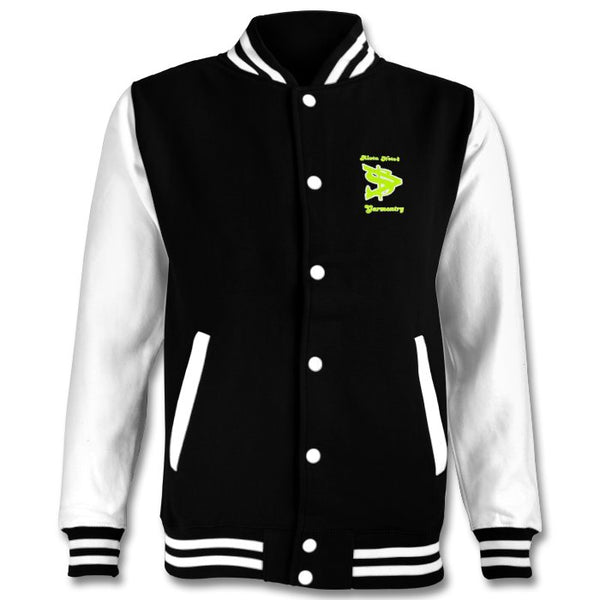 Alota Note$ Lettermark 2tone Bomber Back