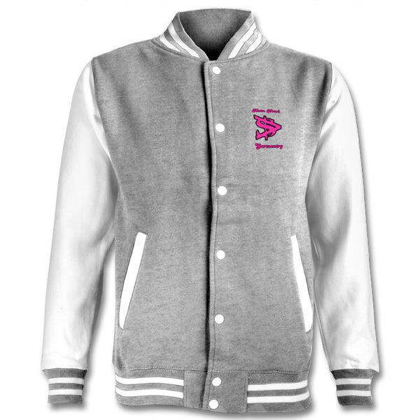 Alota Note$ Lettermark 2tone Bomber Back