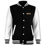 Alota Note$ Retro Wordmark 2Tone Varsity Jacket