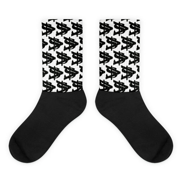 Alota Note$ >$ Icon Patterned Tube Socks