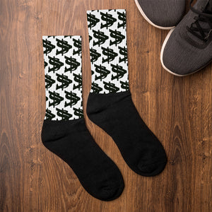 Alota Note$ >$ Icon Patterned Tube Socks