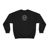 Creamery Deliveries 'Cannabis Skull & Burning Spliffs' Unisex Heavy Blend™ Crewneck Sweatshirt