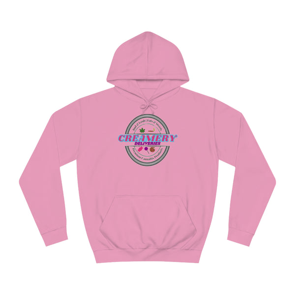 Creamery Deliveries 'Purple Haze' Women's College Hoodie