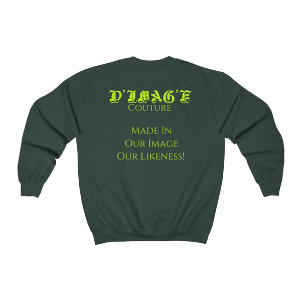 D'IMAG'E Couture African Drip Unisex Crewneck Sweatshirt