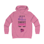 On Fleek Clothing 'Can't See My Haters' Girlie College Hoodie