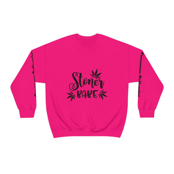 Creamery Deliveries 'Stoner Babe' Women's Heavy Blend™ Crewneck Sweatshirt