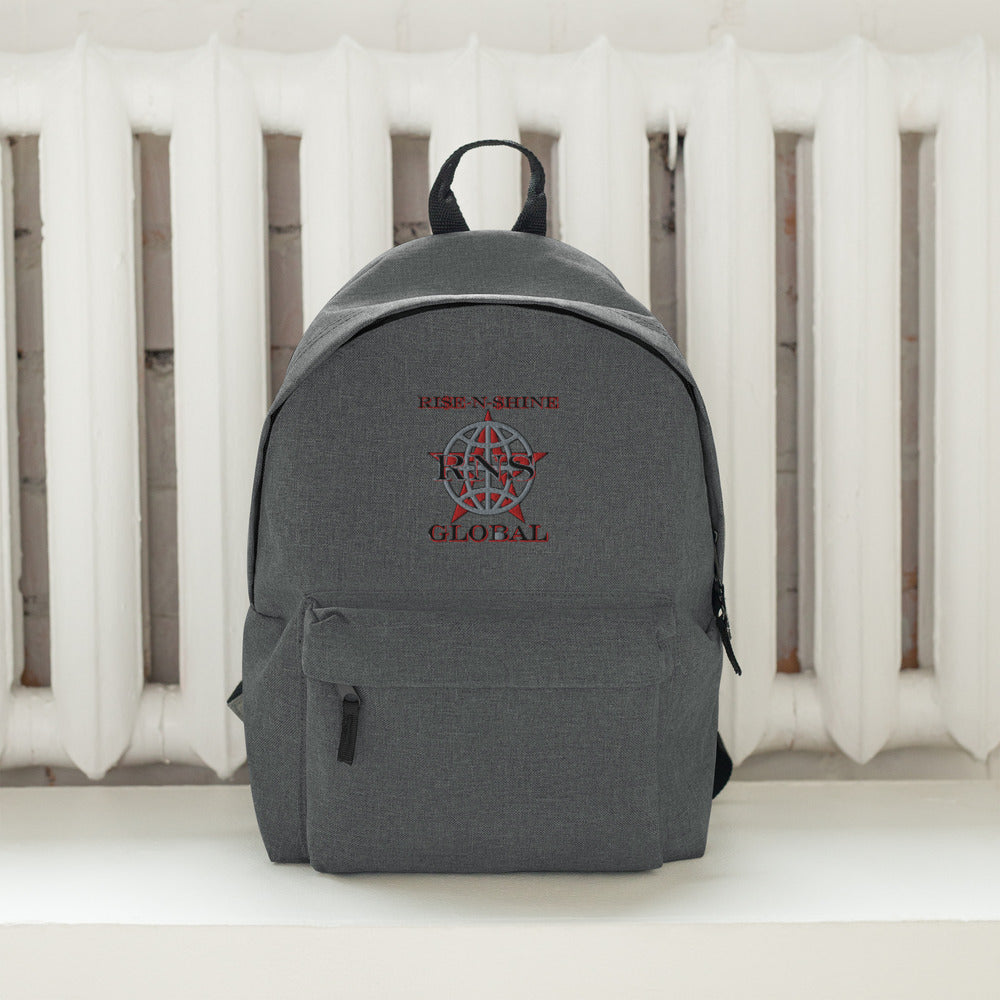 RNS Global Embroidered Backpack