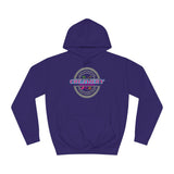 Creamery Deliveries 'Purple Haze' Women's College Hoodie