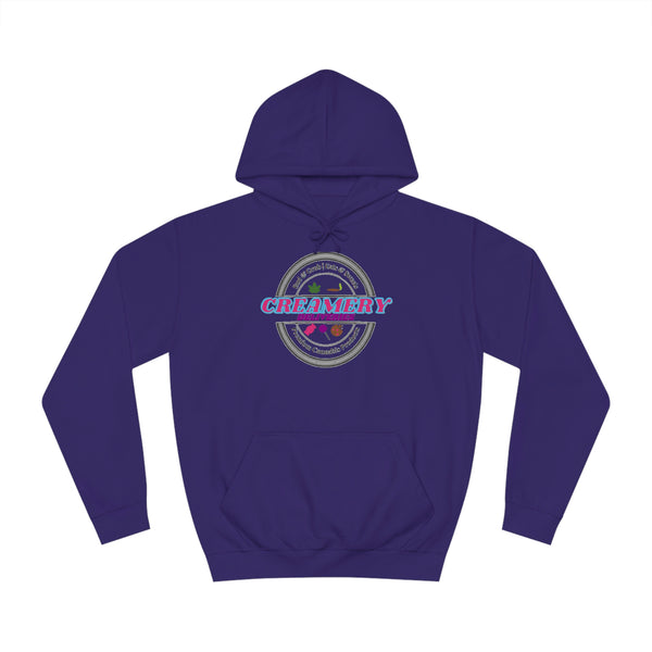 Creamery Deliveries 'Purple Haze' Women's College Hoodie