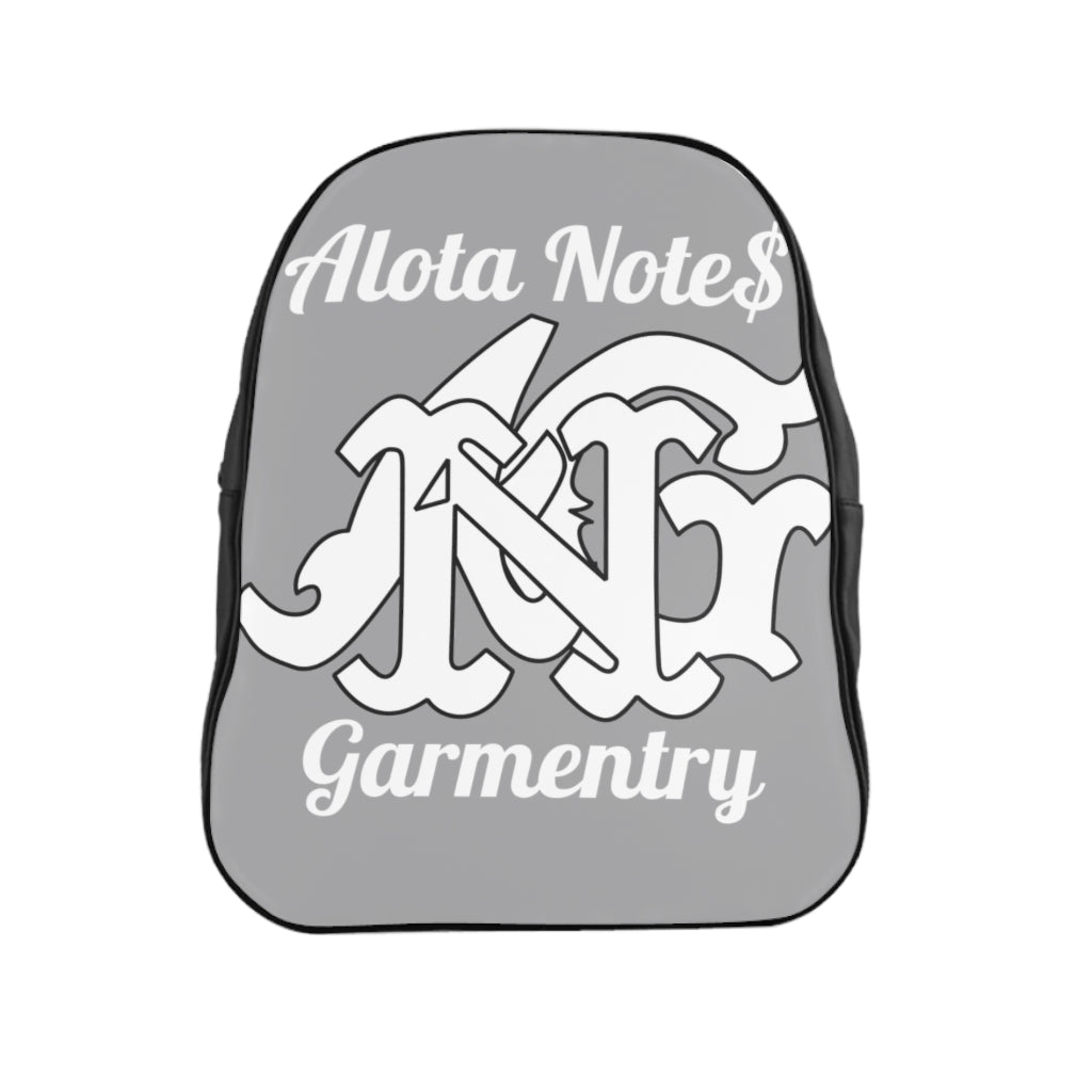 Alota Note$ Garmentry Monogram Everyday Backpack-Smoke Grey