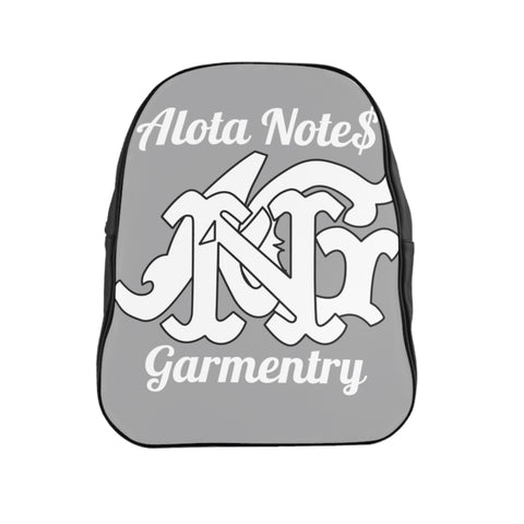 Alota Note$ Garmentry Monogram Everyday Backpack-Smoke Grey