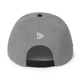 Alota Note$ Silver 'AN' Lettermark Snapback Hat