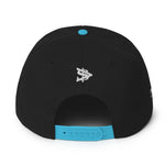 Alota Note$ Silver 'AN' Lettermark Snapback Hat