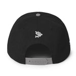 Alota Note$ Silver 'AN' Lettermark Snapback Hat