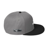 Alota Note$ Silver 'AN' Lettermark Snapback Hat