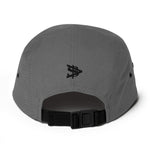 Alota Note$ Black 'AN' Lettermark Five Panel Hat