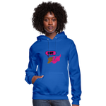 On Fleek Cosmetics Head'N'Wind Women's Hoodie - royal blue