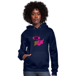 On Fleek Cosmetics Head'N'Wind Women's Hoodie - navy