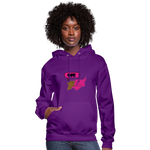 On Fleek Cosmetics Head'N'Wind Women's Hoodie - purple