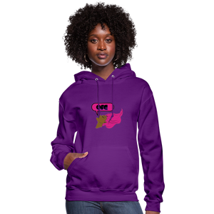 On Fleek Cosmetics Head'N'Wind Women's Hoodie - purple