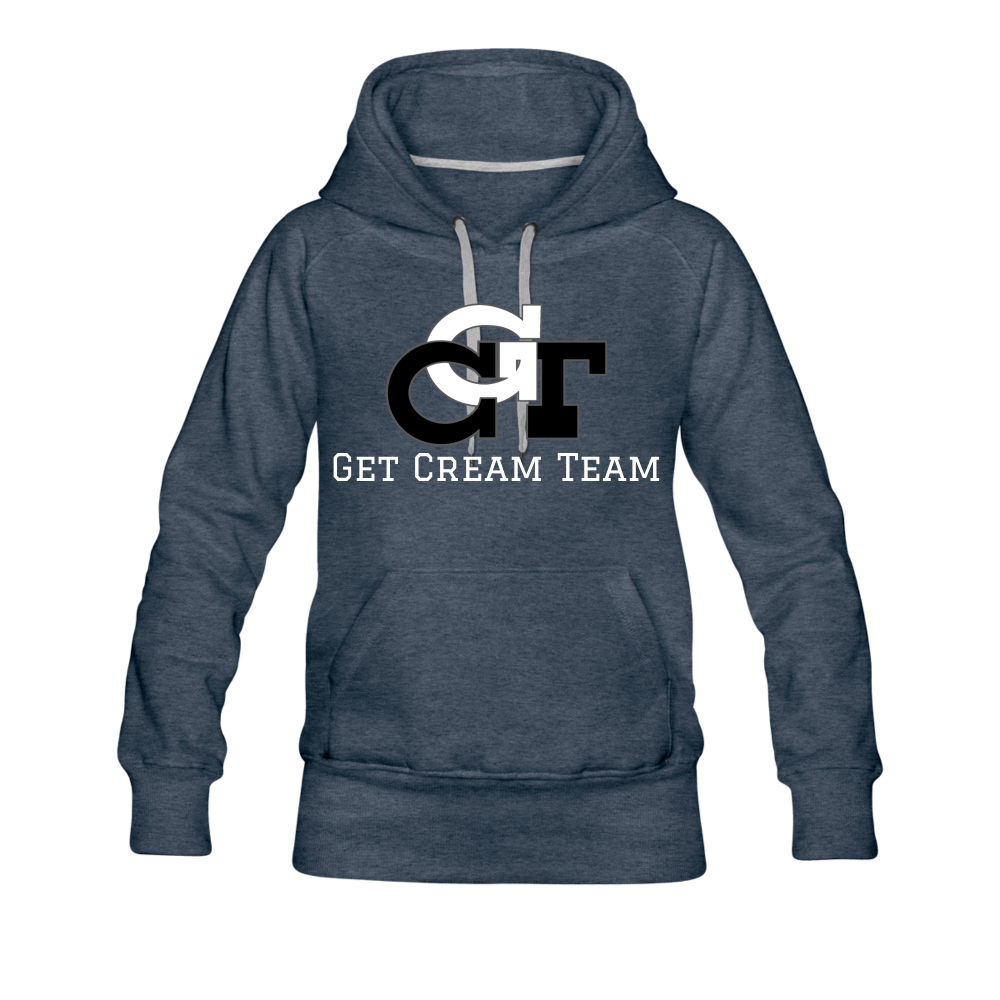 GCT Women’s Premium Hoodie - heather denim