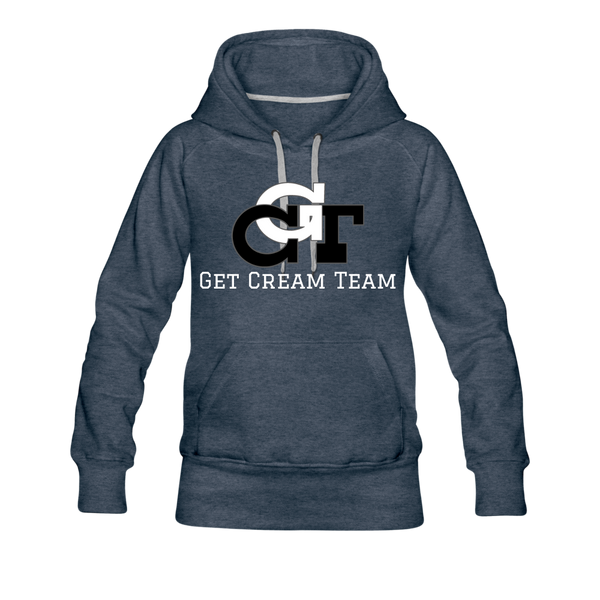 GCT Women’s Premium Hoodie - heather denim