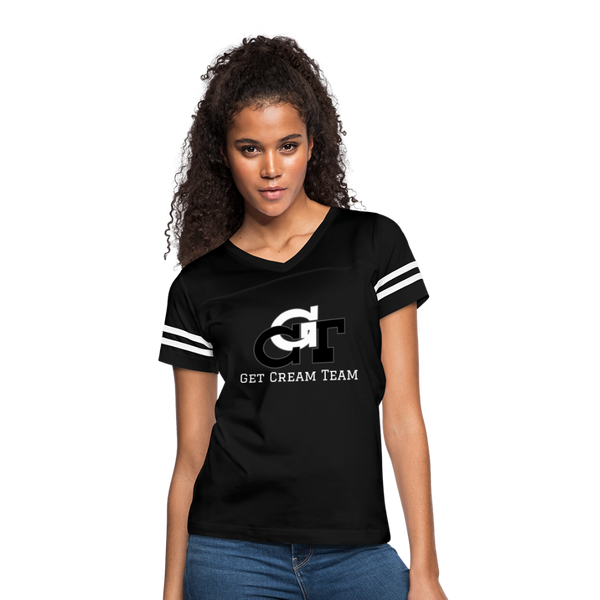 GCT Women’s Vintage Sport T-Shirt - black/white