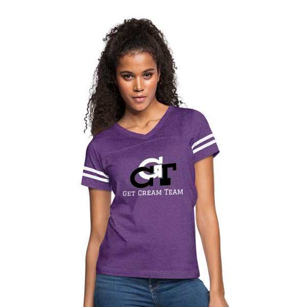 GCT Women’s Vintage Sport T-Shirt - vintage purple/white