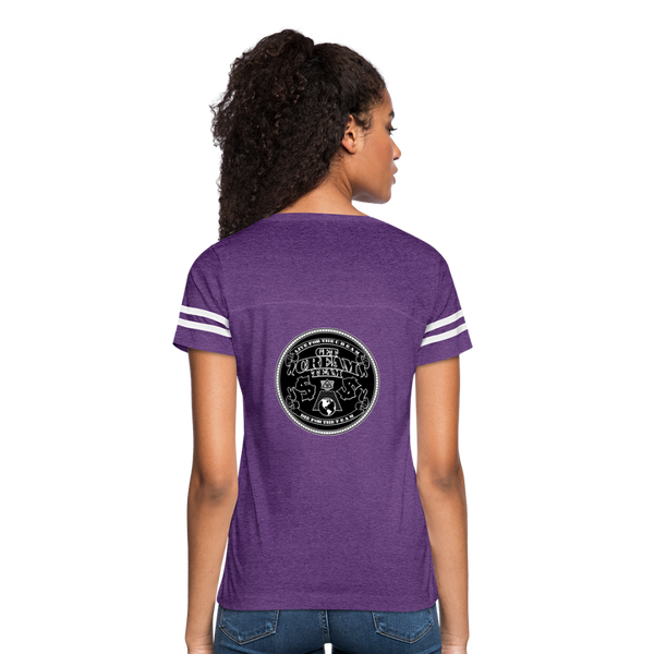 GCT Women’s Vintage Sport T-Shirt - vintage purple/white