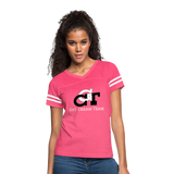 GCT Women’s Vintage Sport T-Shirt - vintage pink/white