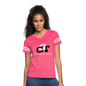 GCT Women’s Vintage Sport T-Shirt - vintage pink/white