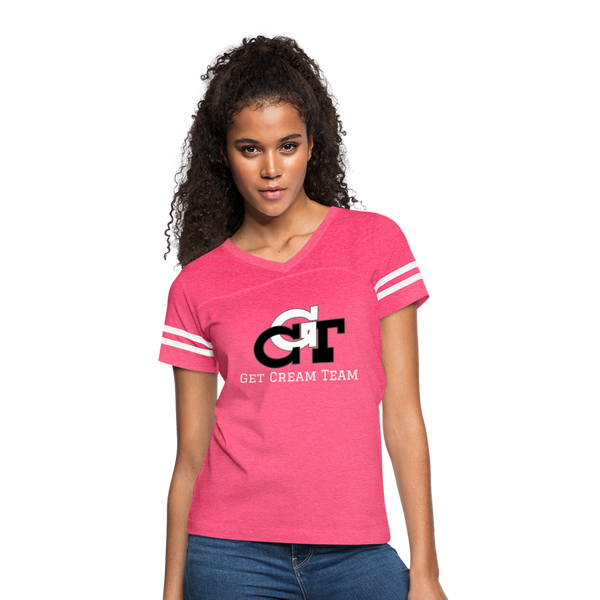 GCT Women’s Vintage Sport T-Shirt - vintage pink/white