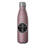 GCT Insulated Stainless Steel Water Bottle - pink glitter