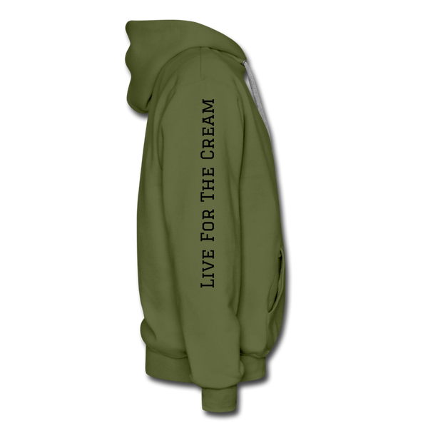 GCT Men’s Premium Hoodie - olive green