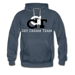 GCT Men’s Premium Hoodie - heather denim