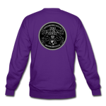 GCT Sleeved Slogan Crewneck Sweatshirt- - purple