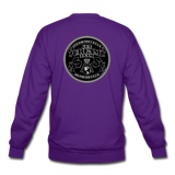 GCT Sleeved Slogan Crewneck Sweatshirt- - purple