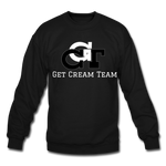 GCT Sleeved Slogan Crewneck Sweatshirt- - black